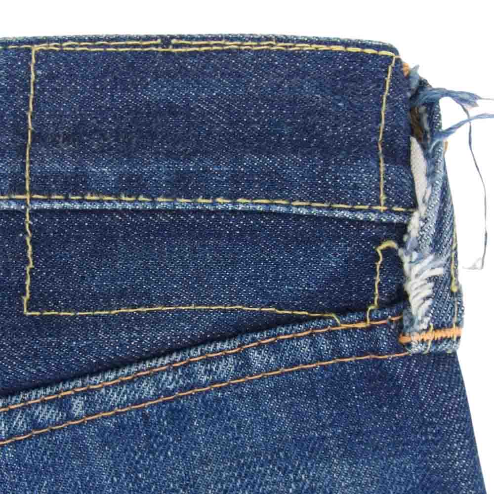 Levi's リーバイス ヴィンテージ オリジナル 503B XX ボーイズ 刻印ツメ 足長R Vステッチ オリジナル デニム パンツ インディゴブルー系 サイズ表記無【中古】