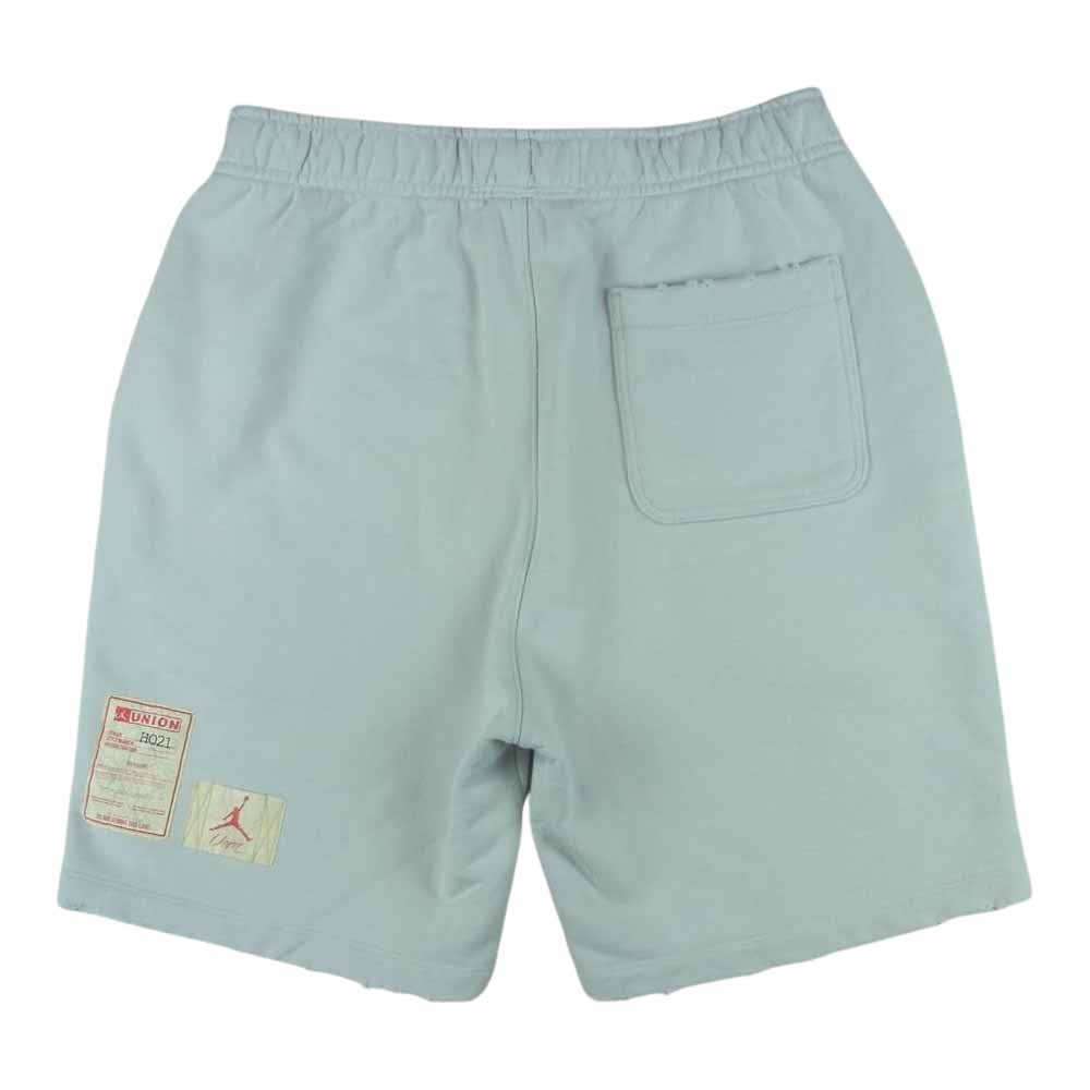 NIKE AIR JORDAN ナイキ ジョーダン DJ9528-025 UNION FLC Short ショート パンツ Photon Dust フォトンダスト ライトグレー系 M【極上美品】【中古】