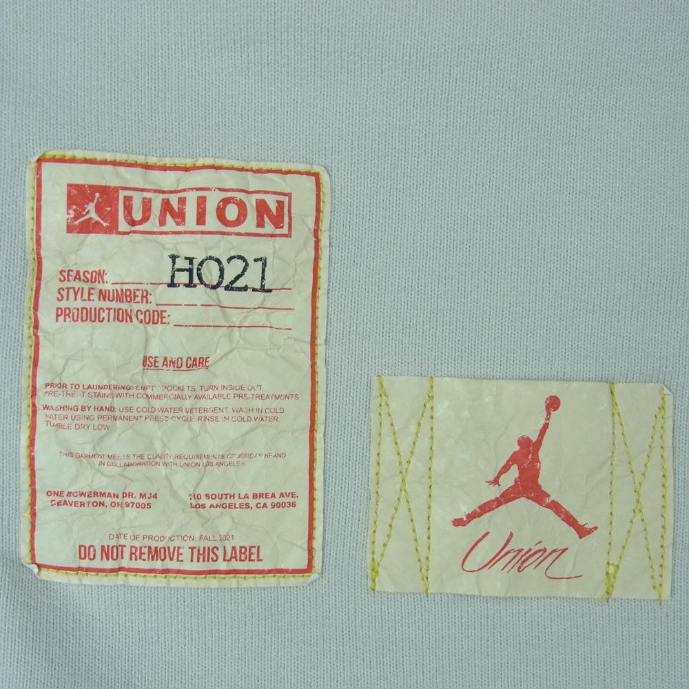 NIKE AIR JORDAN ナイキ ジョーダン DJ9528-025 UNION FLC Short ショート パンツ Photon Dust フォトンダスト ライトグレー系 M【極上美品】【中古】