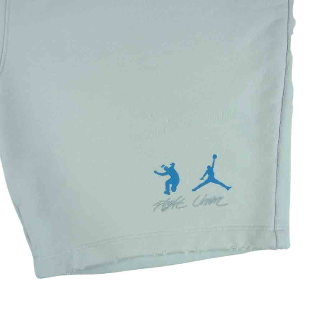 NIKE AIR JORDAN ナイキ ジョーダン DJ9528-025 UNION FLC Short ショート パンツ Photon Dust フォトンダスト ライトグレー系 M【極上美品】【中古】