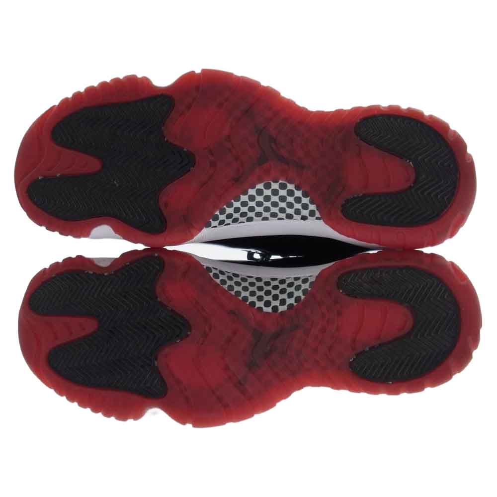 NIKE AIR JORDAN ナイキ ジョーダン 378037-061  11 RETRO Bred レトロ ブレッド  スニーカー ブラック系 28.5cm【中古】