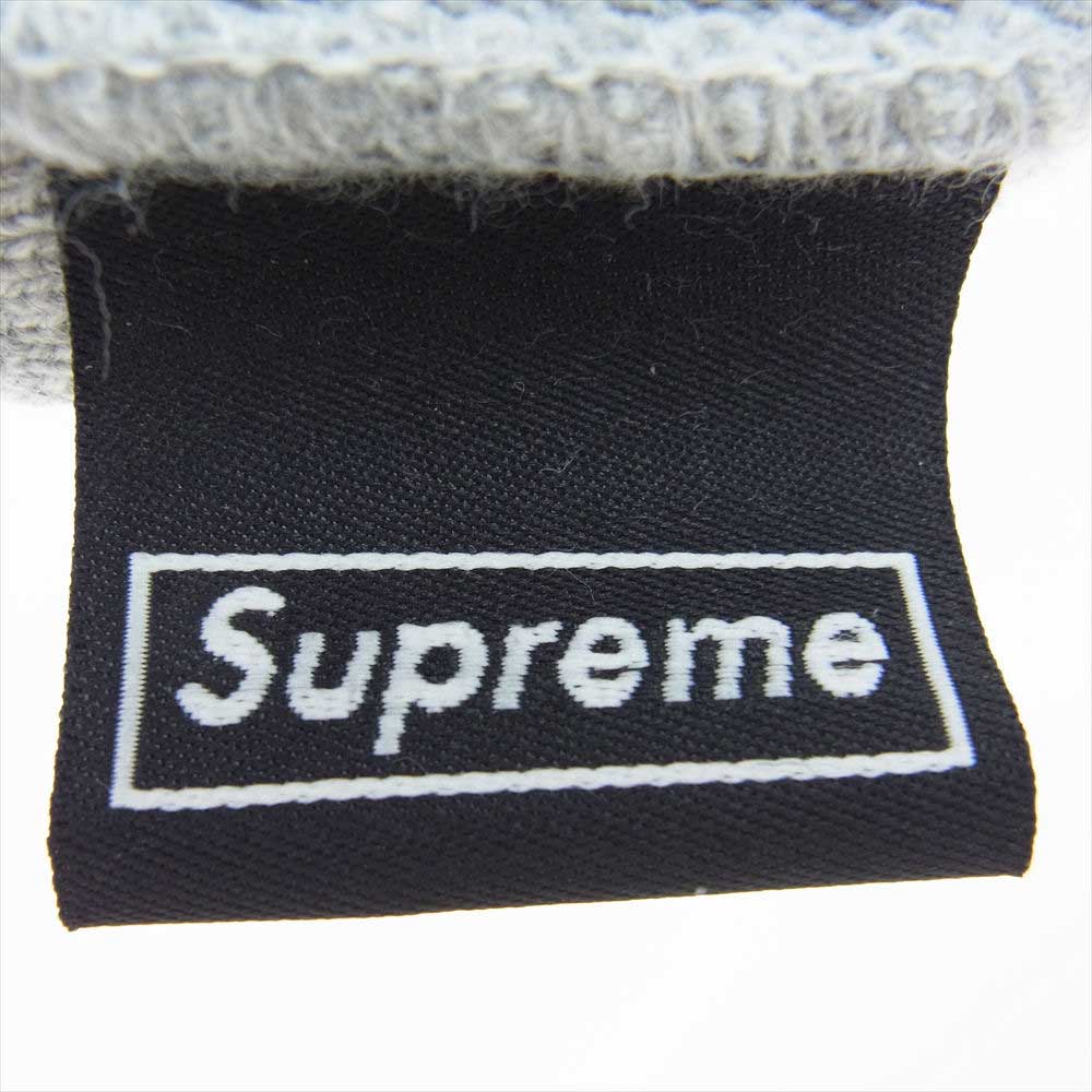 Supreme シュプリーム 17AW × New Era ニューエラ Box Logo Beanie ボックスロゴ ニット キャップ グレー系【中古】