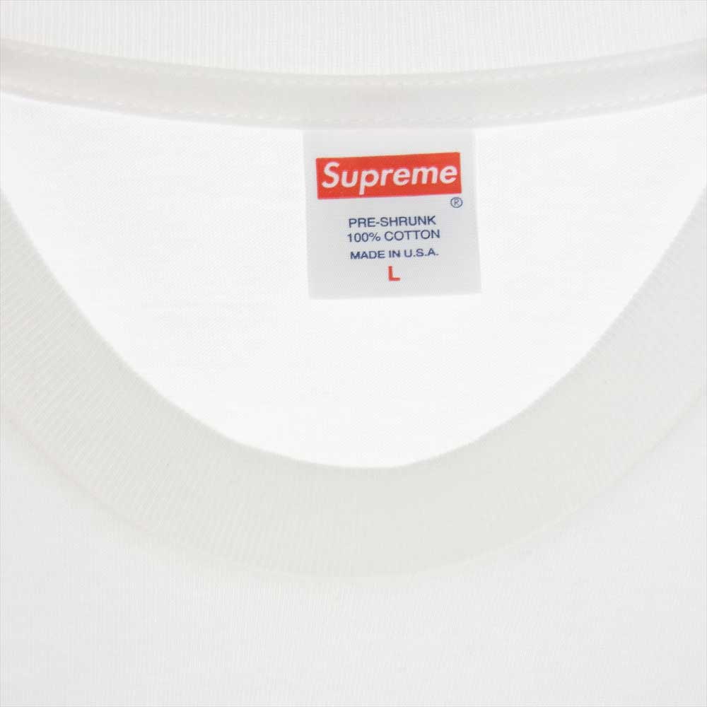 Supreme シュプリーム 22SS AL Green Tee アル グリーン フォト 半袖 Tシャツ ホワイト系 L【中古】