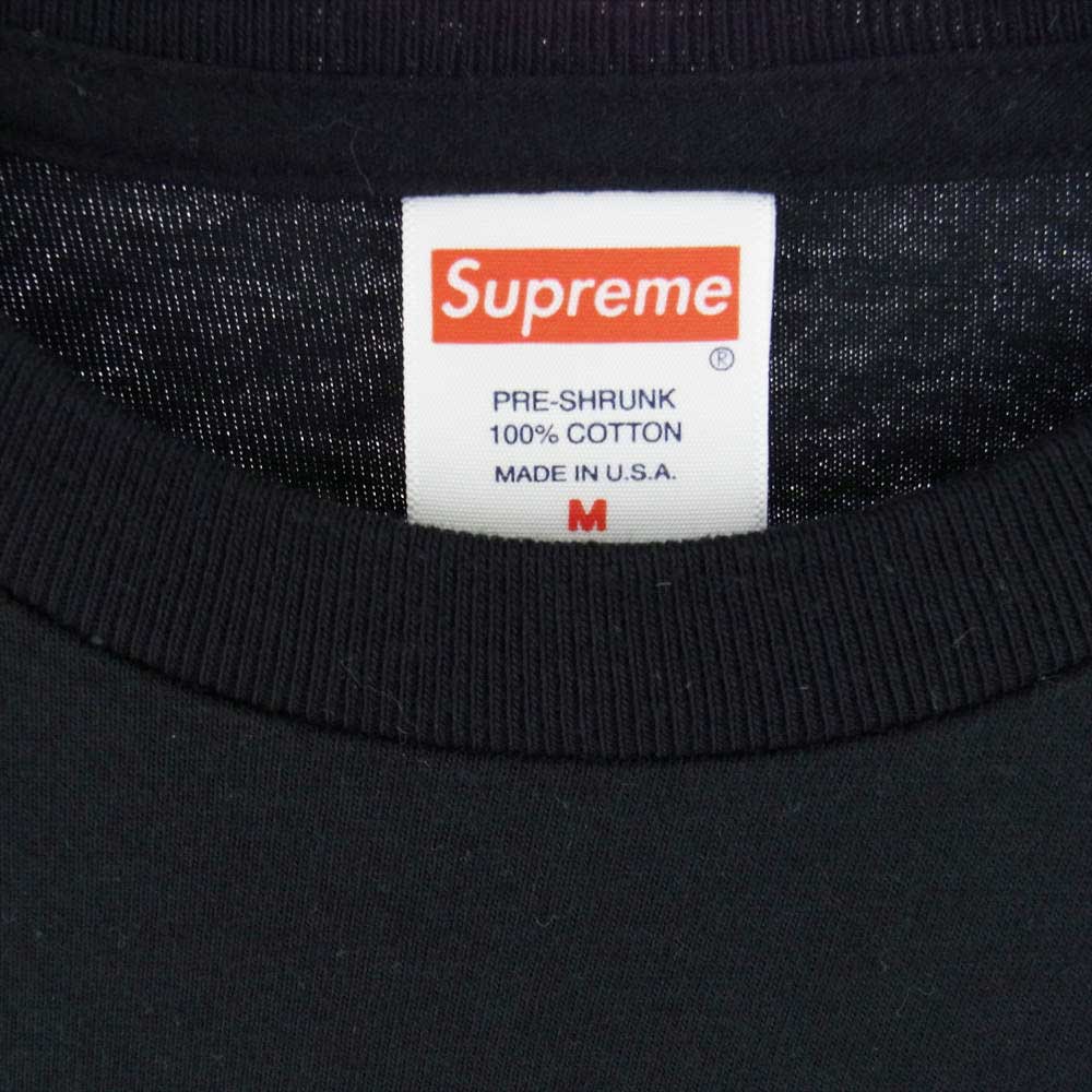 Supreme シュプリーム 18SS Mobb Deep Prodigy Tee モブ ディープ プロディジー イラスト 半袖 Tシャツ ブラック系 M【中古】