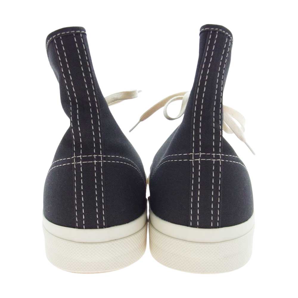 WEIRDO ウィアード KRAZY FEET クレイジーフィート ハイカット キャンバス スニーカー ブラック系 9.5（27.5cm）【極上美品】【中古】