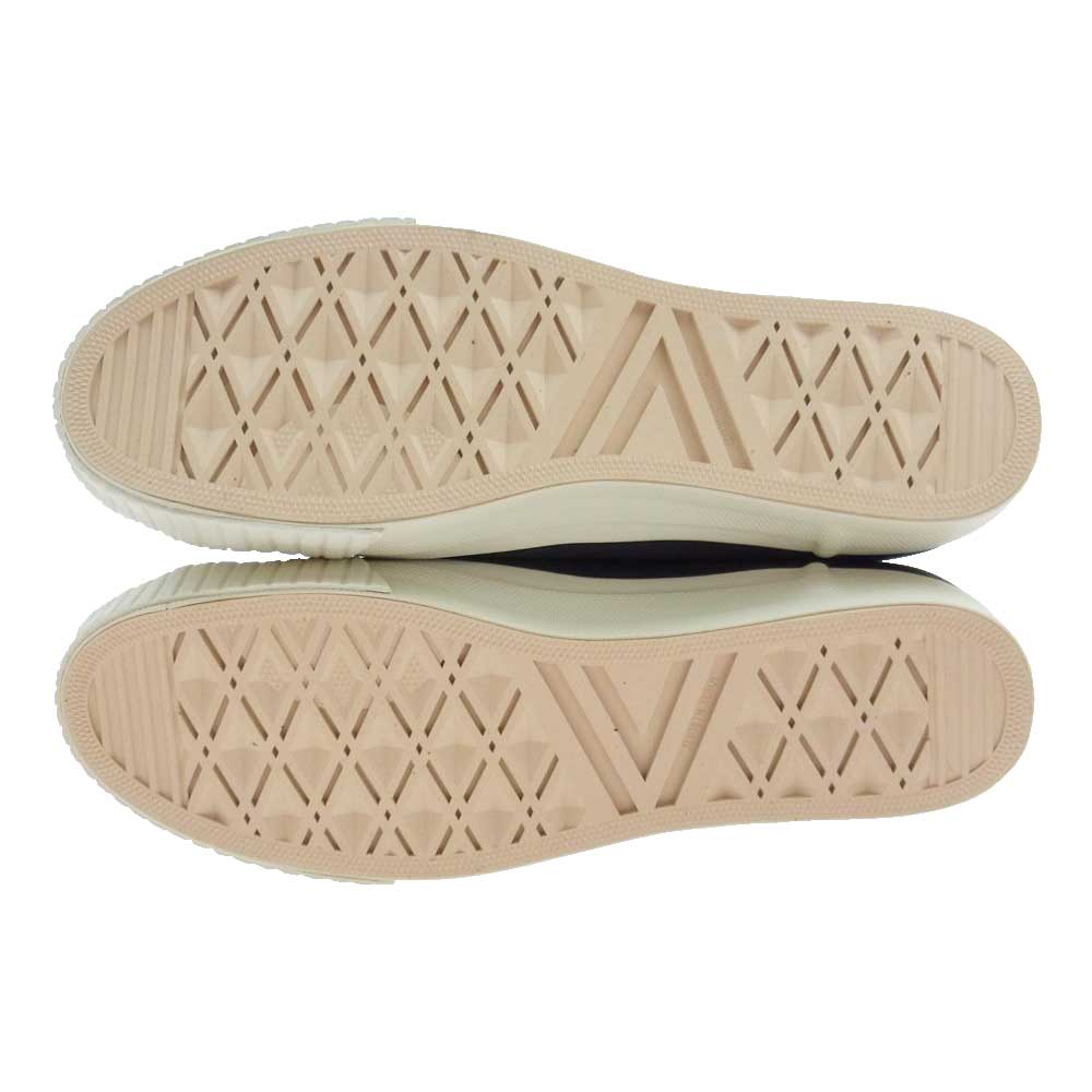 WEIRDO ウィアード KRAZY FEET クレイジーフィート ハイカット キャンバス スニーカー ブラック系 9.5（27.5cm）【極上美品】【中古】