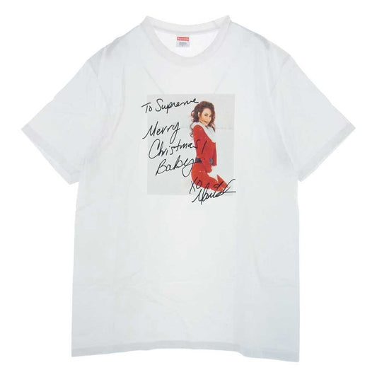Supreme シュプリーム 20AW Mariah Carey Tee マライア キャリー 半袖 Tシャツ ホワイト系 L【中古】