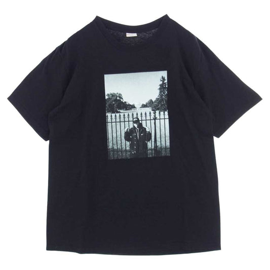 Supreme シュプリーム 18SS × UNDERCOVER アンダーカバー Public Enemy White House Tee パブリック エネミー ホワイト ハウス 半袖 Tシャツ ブラック系 L【中古】