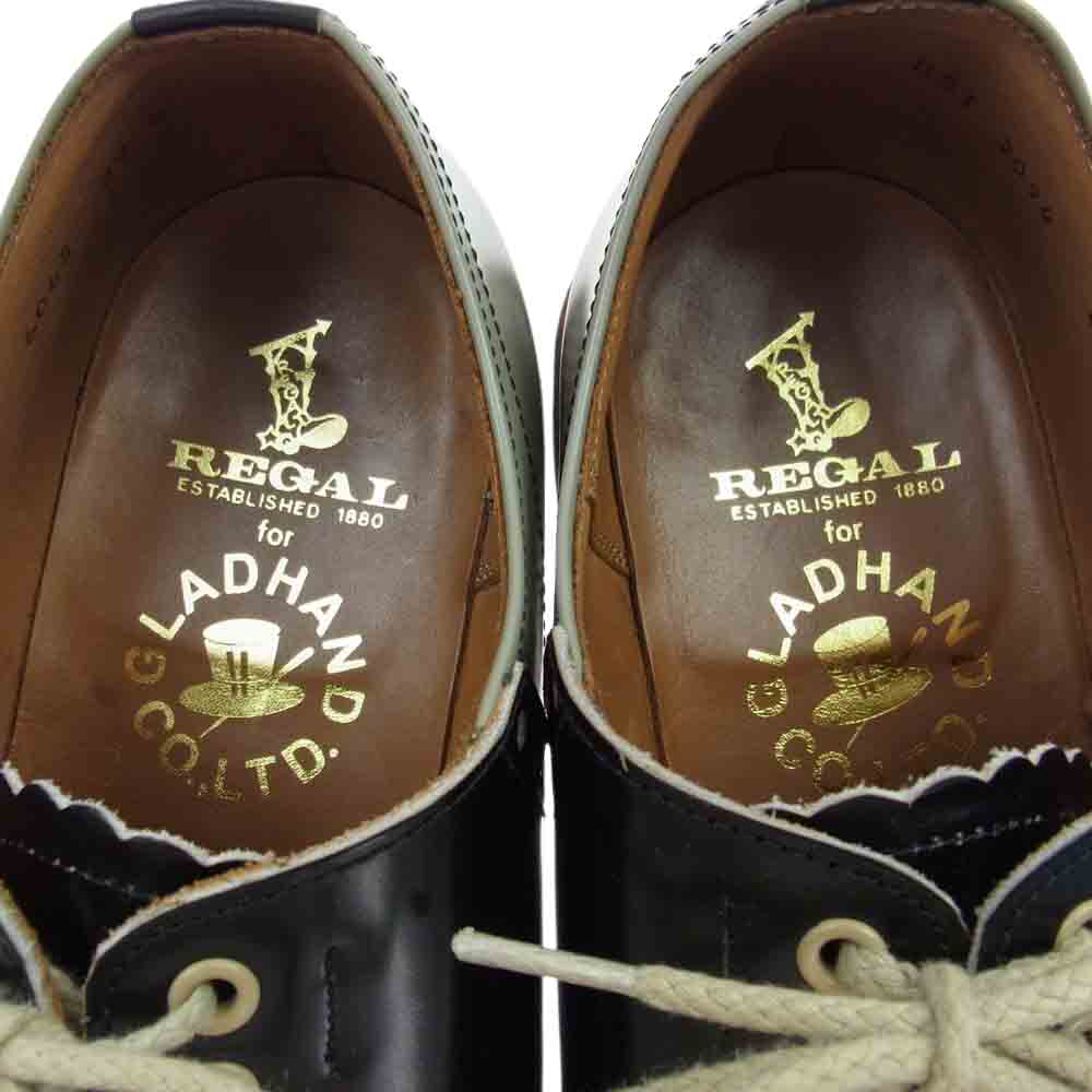 GLADHAND & Co. グラッドハンド REGAL リーガル 606S GHEB SADDLE SHOES サドルシューズ レザー ドレスシューズ 27【中古】