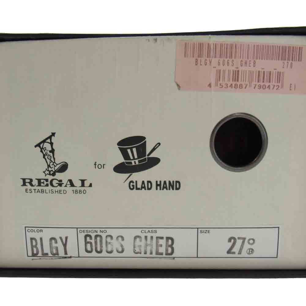 GLADHAND & Co. グラッドハンド REGAL リーガル 606S GHEB SADDLE SHOES サドルシューズ レザー ドレスシューズ 27【中古】