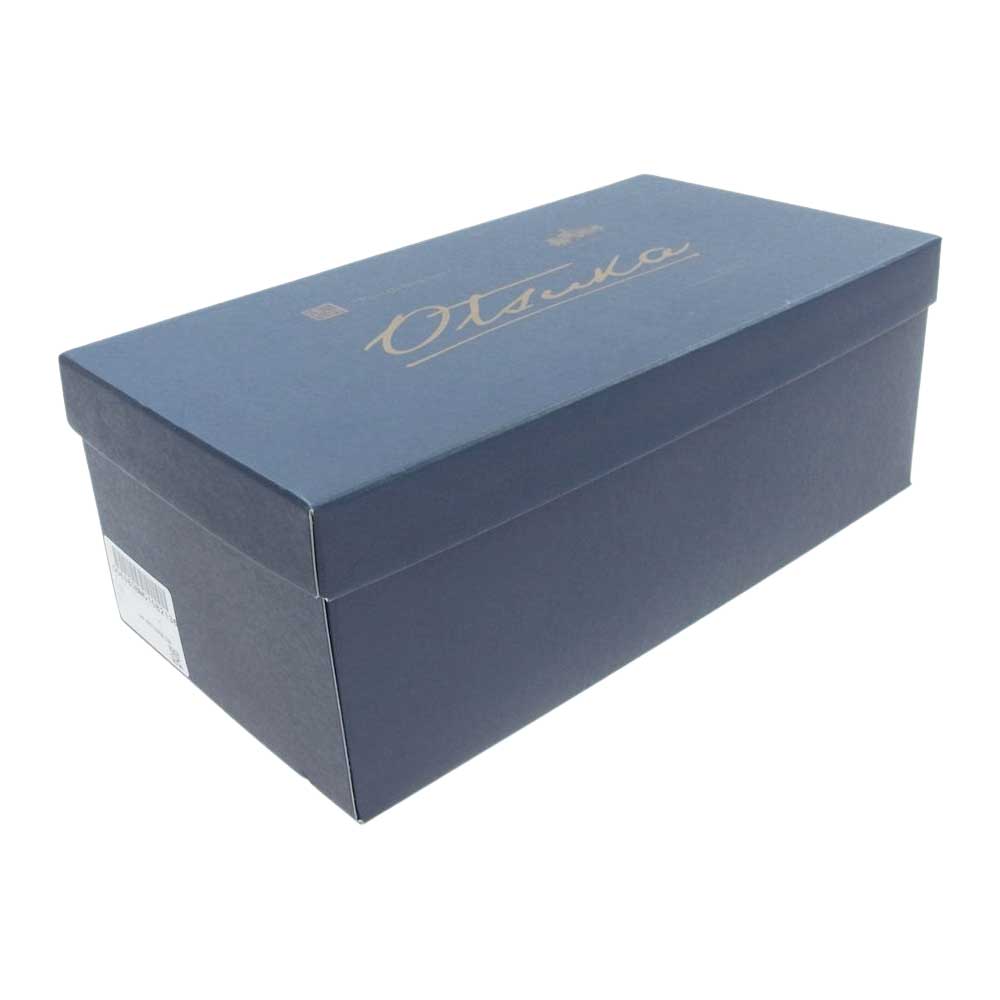 オーツカ OT-6023 プレーンチップ レースアップ ビジネス シューズ　ブラック ブラック系 25.5cm【中古】