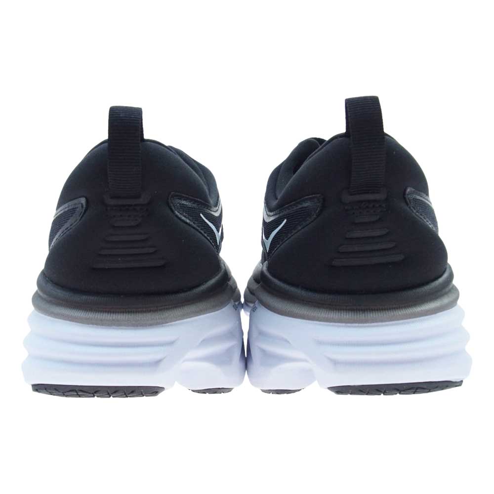 HOKA ONE ONE ホカ オネオネ 1127953 BONDI 8 WIDE ボンダイ ワイド ローカット スニーカー  ブラック系 26.5cm【新古品】【未使用】【中古】