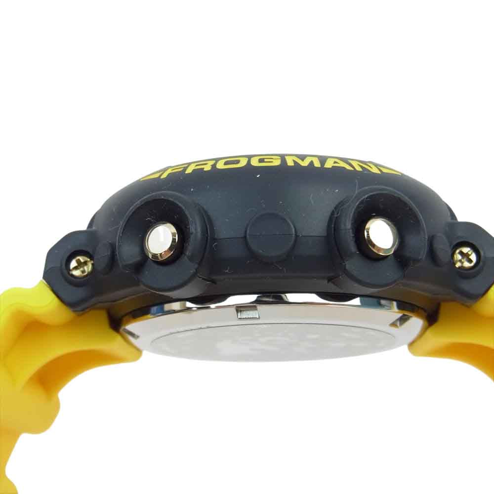 G-SHOCK ジーショック GW-8200K-9JR × アイサーチ・ジャパン MASTER OF G SEA　FROGMAN フロッグマン 腕時計 ブラック系 イエロー系【新古品】【未使用】【中古】