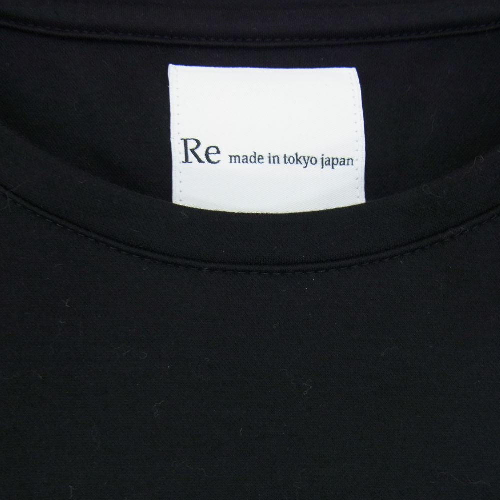 トウキョウメイド 日本製 半袖 ドレス Tシャツ ブラック系 XL【美品】【中古】