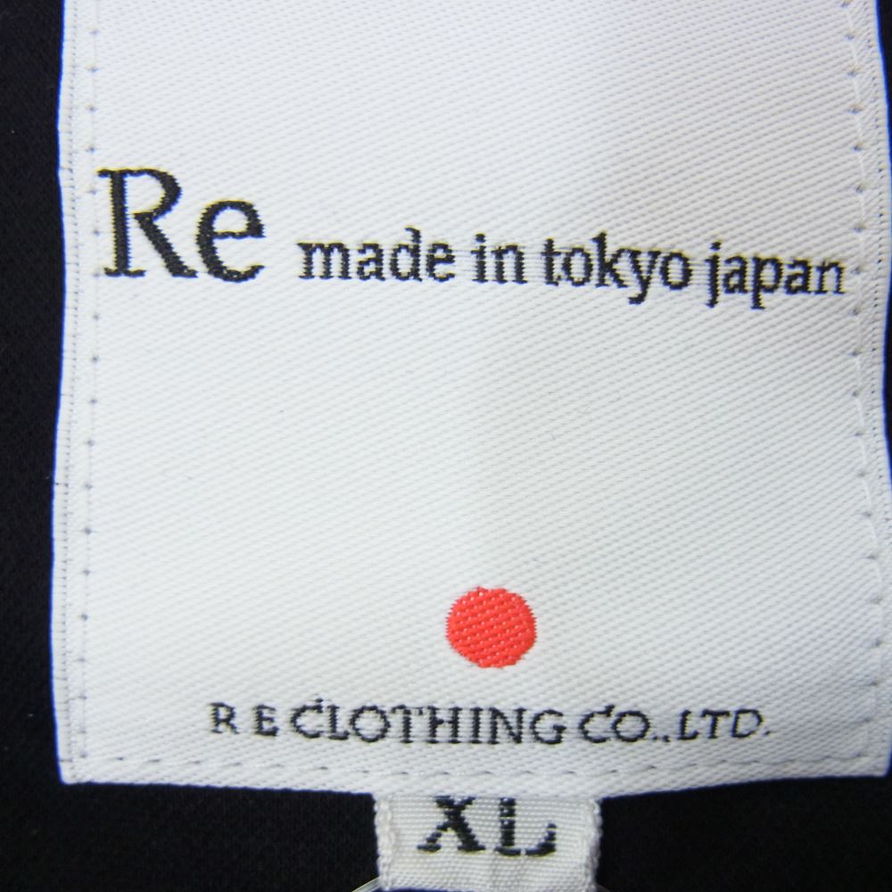 トウキョウメイド 日本製 半袖 ドレス Tシャツ ブラック系 XL【美品】【中古】