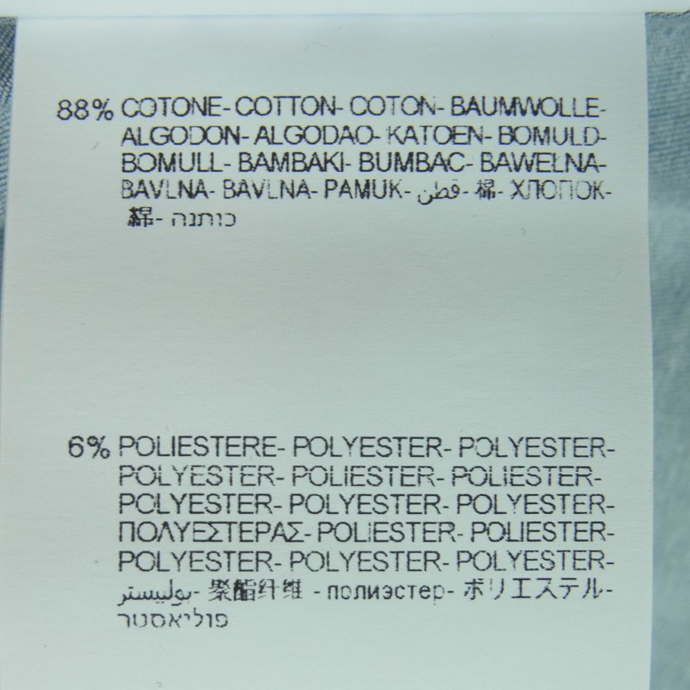 REPLAY リプレイ 514914159 国内正規品 HYPERFLEX ハイパーフレックス 7.5オンス 比翼 ストレッチ デニム 長袖 シャツ インディゴブルー系 XL【中古】