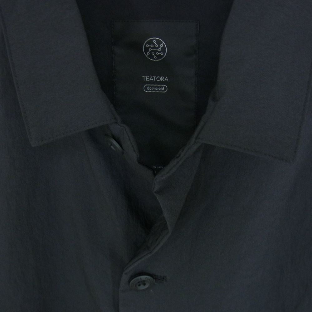 TEATORA テアトラ TT-SHT-SS-DR CARTRIDGE SHIRT S/S DR DOCTOROID カートリッジ スマートパッキング 半袖 シャツ ブラック系 OOO【美品】【中古】