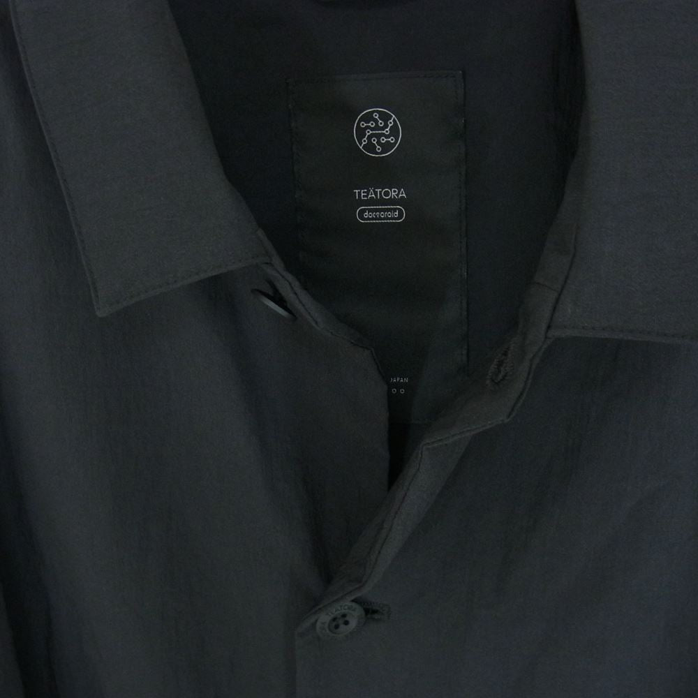 TEATORA テアトラ TT-SHT-DR CARTRIDGE SHIRT L/S DR DOCTOROID カートリッジ スマートパッキング 長袖 シャツ ブラック系 OOOOO【美品】【中古】