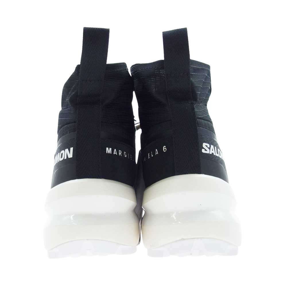 MAISON MARGIELA メゾンマルジェラ MM6 エムエムシックス SALOMON サロモン S66WS0079 L4716990031 CROSS HIGH クロス ハイ スニーカー ブラック系 27.5cm【美品】【中古】