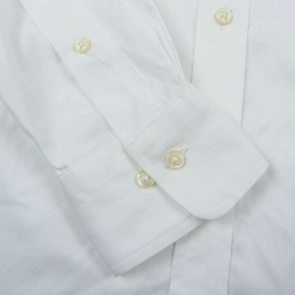 RALPH LAUREN ラルフローレン SLIM FIT スリムフィット 長袖 シャツ 刺繍 ホワイト系 15【中古】