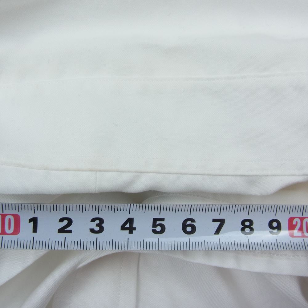 RALPH LAUREN ラルフローレン SLIM FIT スリムフィット 長袖 シャツ 刺繍 ホワイト系 15【中古】