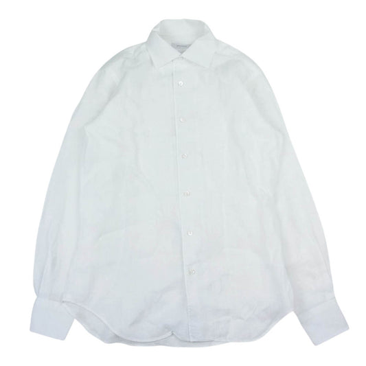アルコディオ C-APE 02101 10 APERTO フレンチリネン 長袖 シャツ ホワイト系【中古】