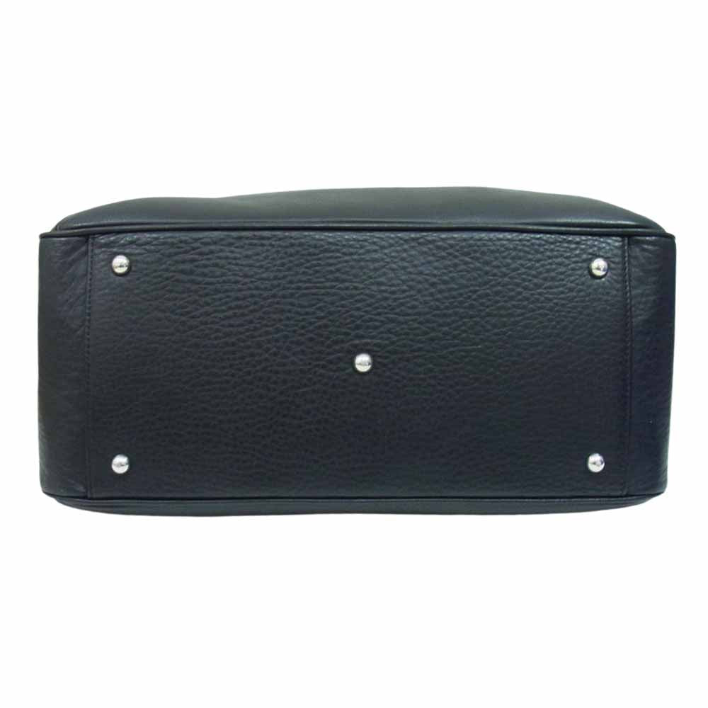 PELLE MORBIDA ペッレモルビダ PMO-MB026 Maiden Voyage メイデンヴォヤージュ レザー 被せ付 ボストン バッグ ブラック系【中古】