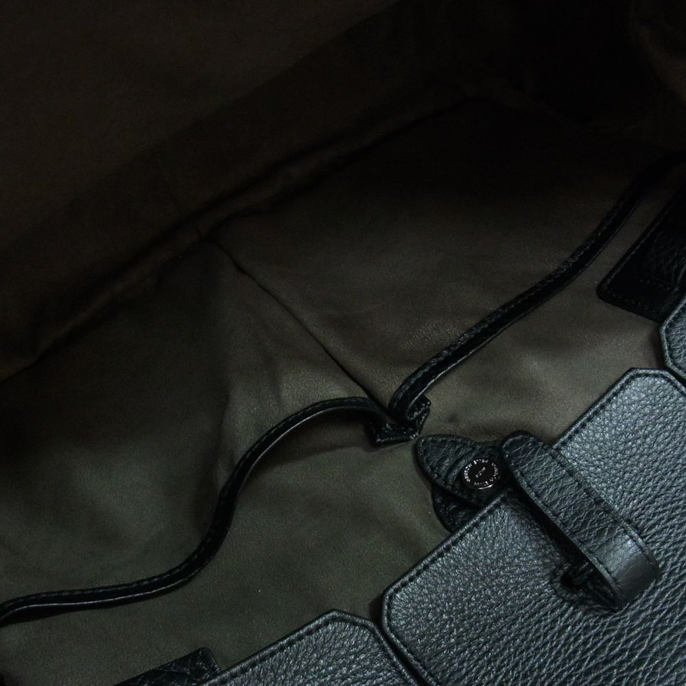 PELLE MORBIDA ペッレモルビダ PMO-MB026 Maiden Voyage メイデンヴォヤージュ レザー 被せ付 ボストン バッグ ブラック系【中古】