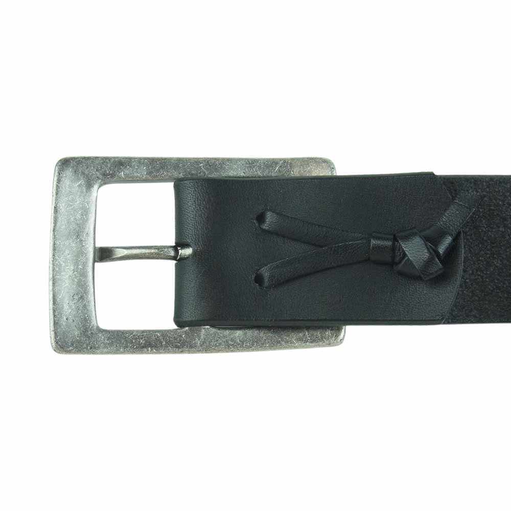 wjk ダブルジェイケイ レザー ベルト ブラック系【中古】