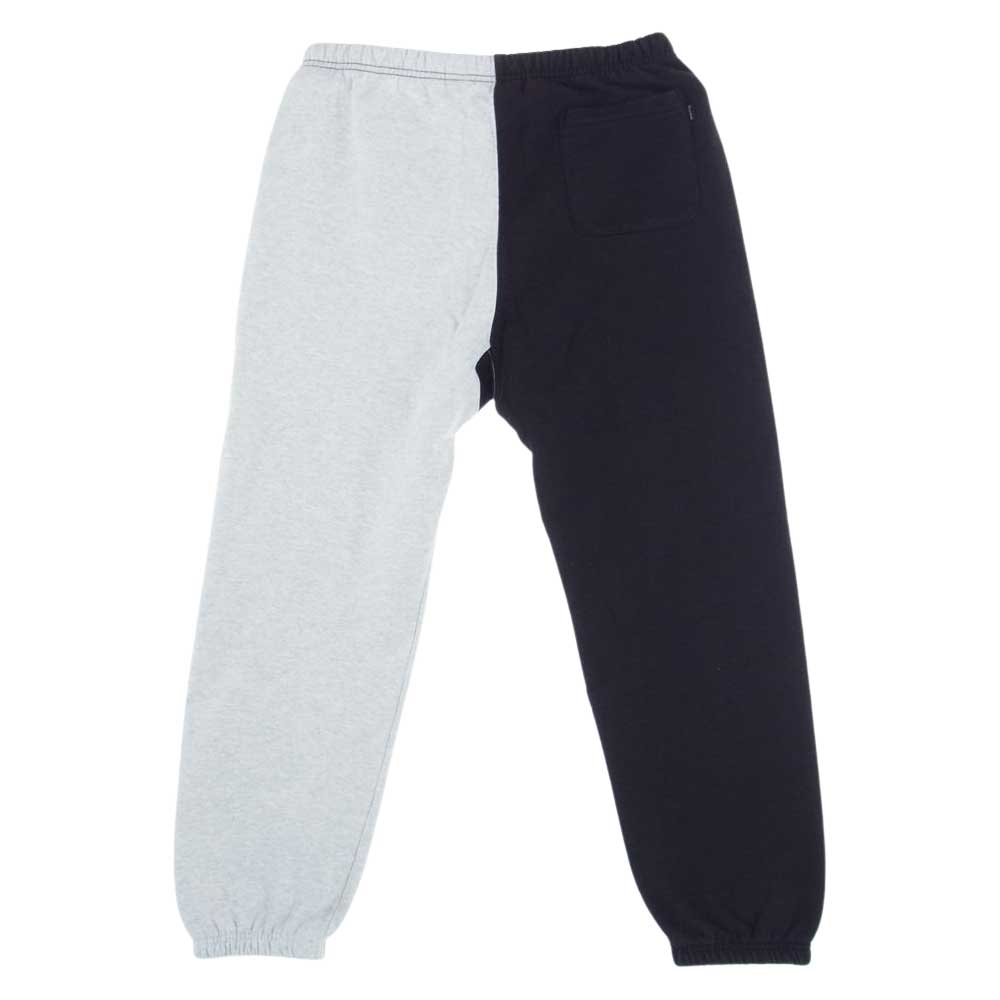 Supreme シュプリーム 18AW Split Sweat Pants スピリット スウェット パンツ ブラック系 グレー系 M【中古】
