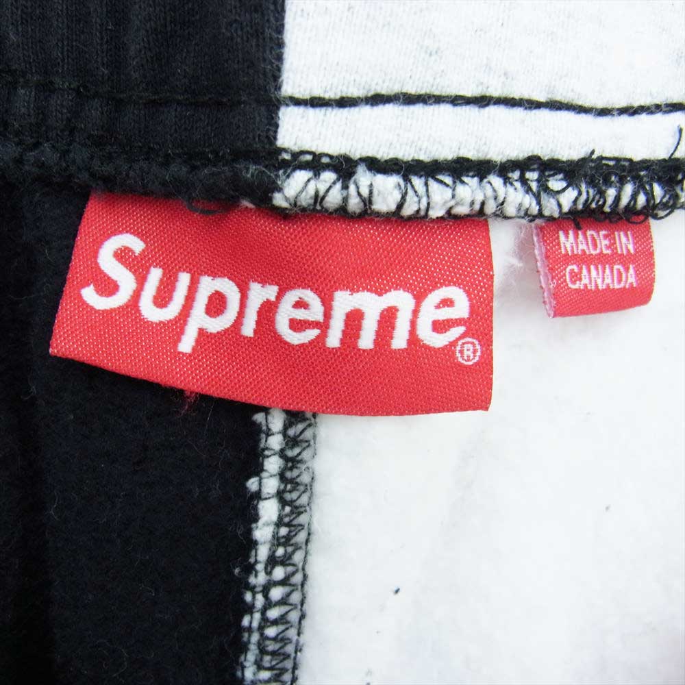 Supreme シュプリーム 18AW Split Sweat Pants スピリット スウェット パンツ ブラック系 グレー系 M【中古】