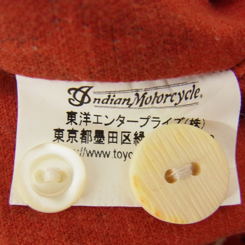 インディアン IM24276 コットン バンダナ柄 長袖 シャツ レッド系 L【中古】