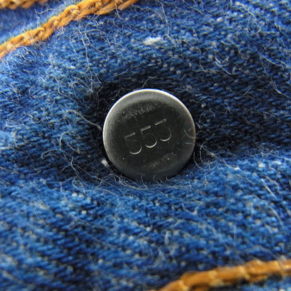 Levi's リーバイス 90s 501 0115 USA製 ボタンフライ デニム パンツ インディゴブルー系 29【中古】