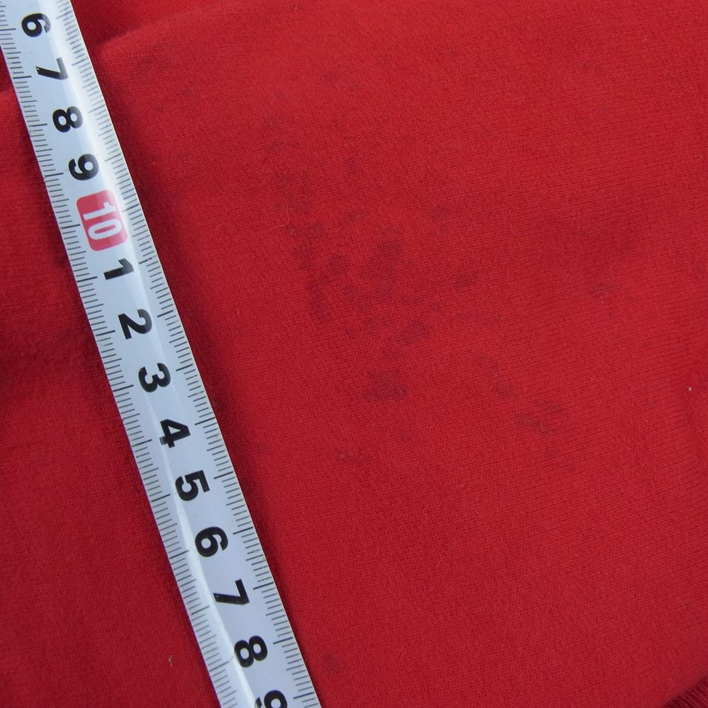 CHESWICK チェスウィック カナダ製 プリント フルスナップ スウェット ジャケット レッド レッド系 M【中古】