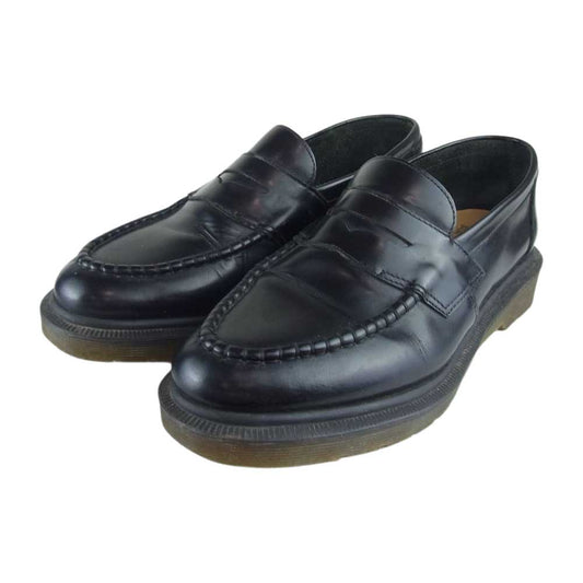 Dr.Martens ドクターマーチン ABBOT ペニー ローファー コインローファー ブラック系 UK6【中古】