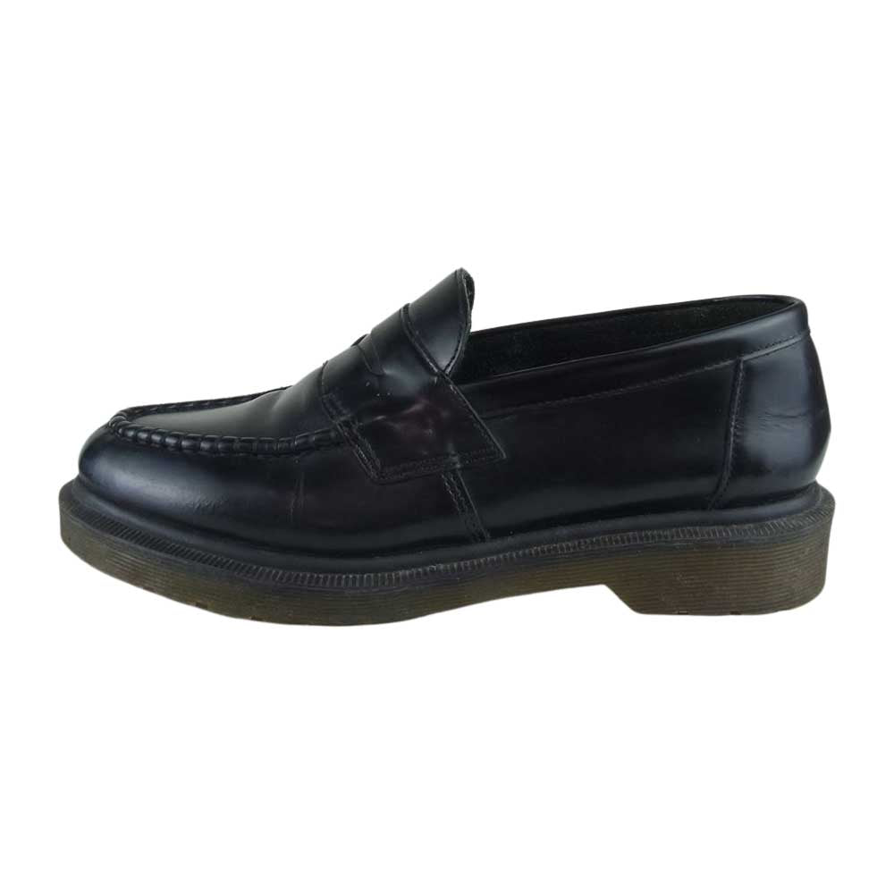 Dr.Martens ドクターマーチン ABBOT ペニー ローファー コインローファー ブラック系 UK6【中古】