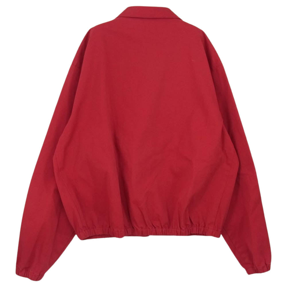 POLO RALPH LAUREN ポロ・ラルフローレン USA製 ヴィンテージ コットン スイングトップ ジャケット レッド系 M【中古】