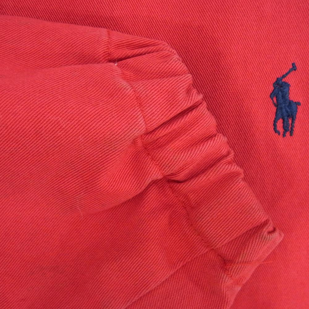 POLO RALPH LAUREN ポロ・ラルフローレン USA製 ヴィンテージ コットン スイングトップ ジャケット レッド系 M【中古】