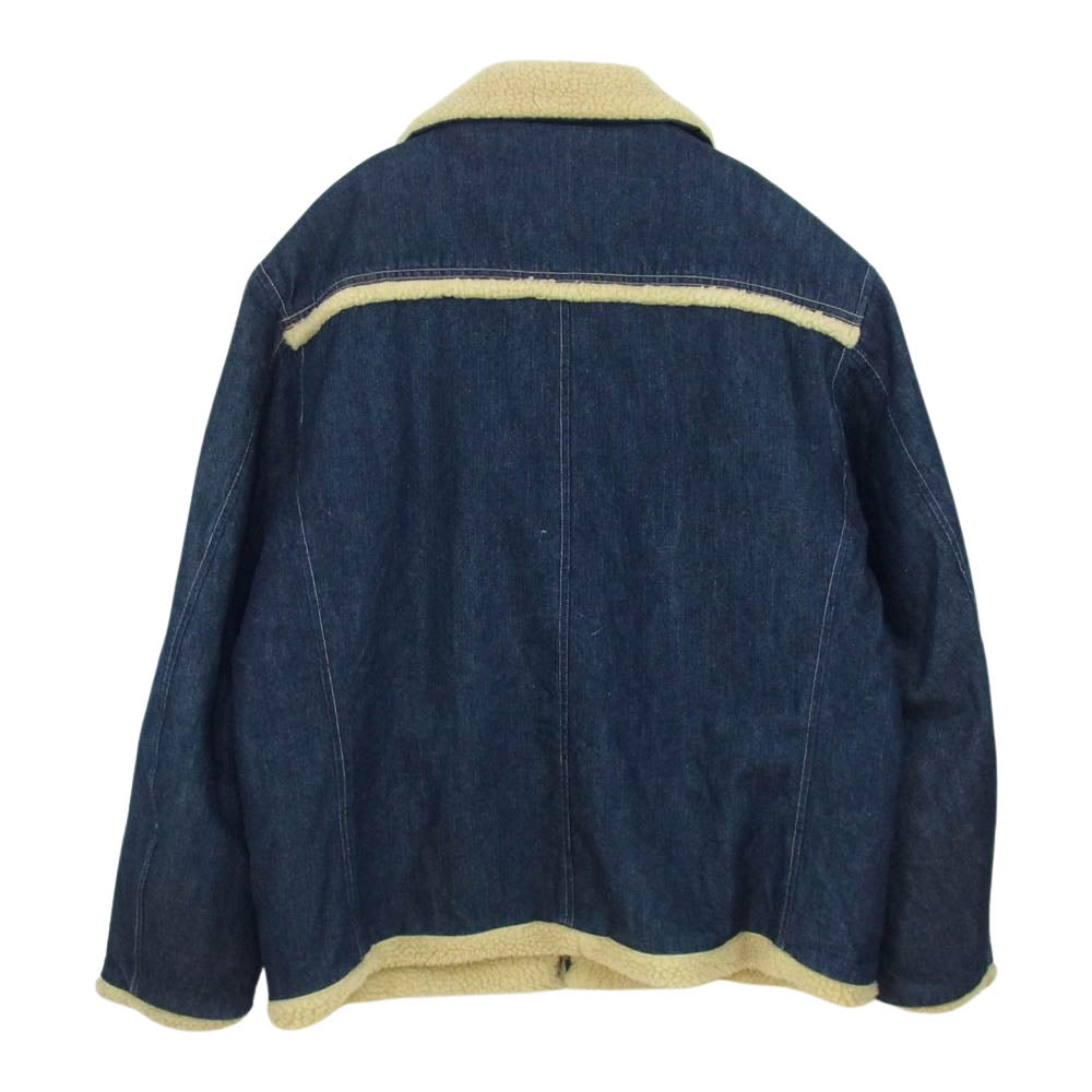 SUGAR CANE シュガーケーン SC10081 デニム ボア ランチ ジャケット インディゴブルー系 L【中古】