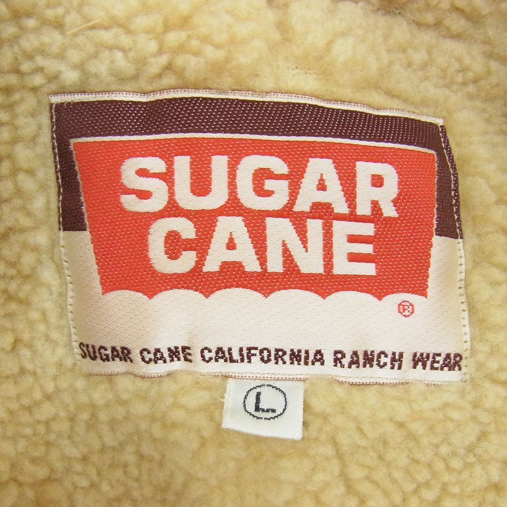 SUGAR CANE シュガーケーン SC10081 デニム ボア ランチ ジャケット インディゴブルー系 L【中古】