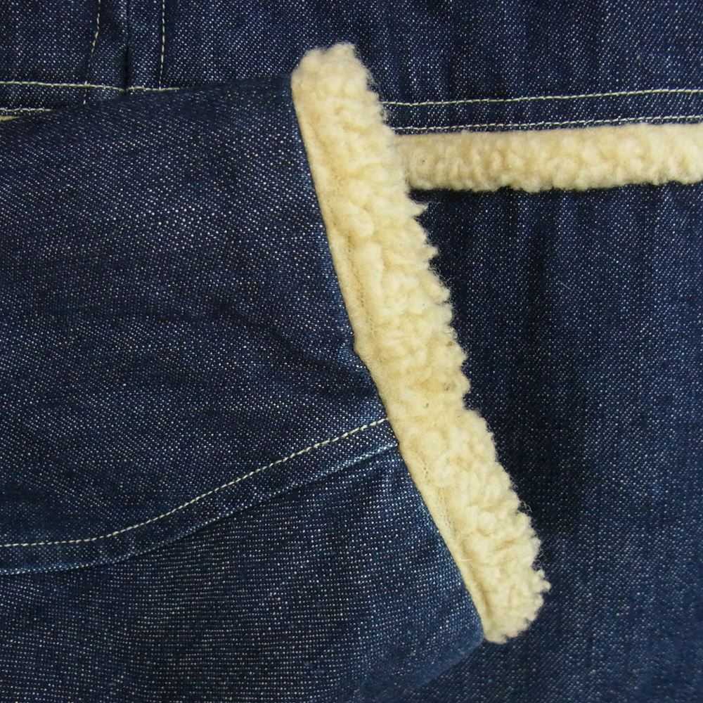 SUGAR CANE シュガーケーン SC10081 デニム ボア ランチ ジャケット インディゴブルー系 L【中古】