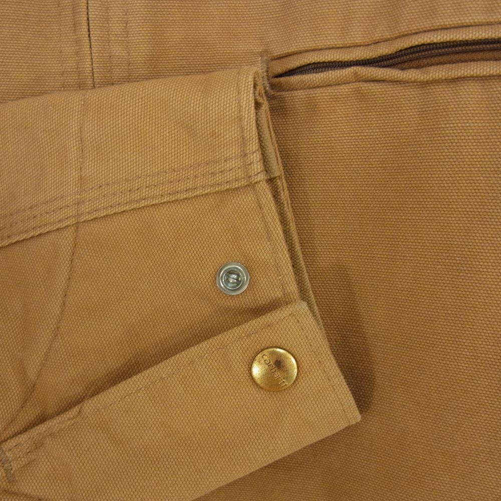 Carhartt カーハート 6QLJ USA製 DETROIT JACKET デトロイト ジャケット  ブラウン系 38【中古】