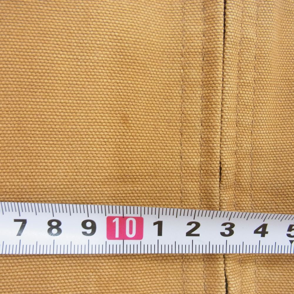 Carhartt カーハート 6QLJ USA製 DETROIT JACKET デトロイト ジャケット  ブラウン系 38【中古】