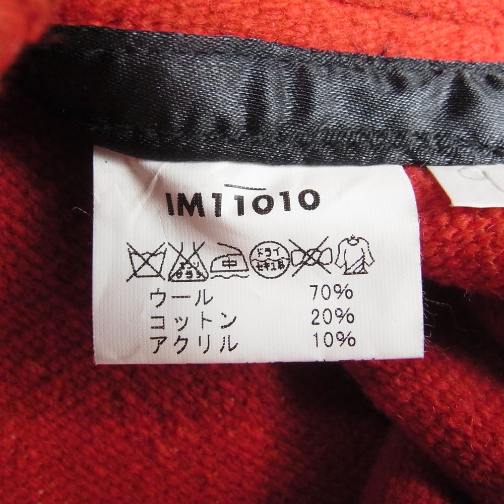 INDIAN MOTOCYCLE インディアン モトサイクル IM11010 CHIMAYO BLANKET Jacket   コンチョ ボタン チマヨ ブランケット ジャケット レッド系 36【中古】