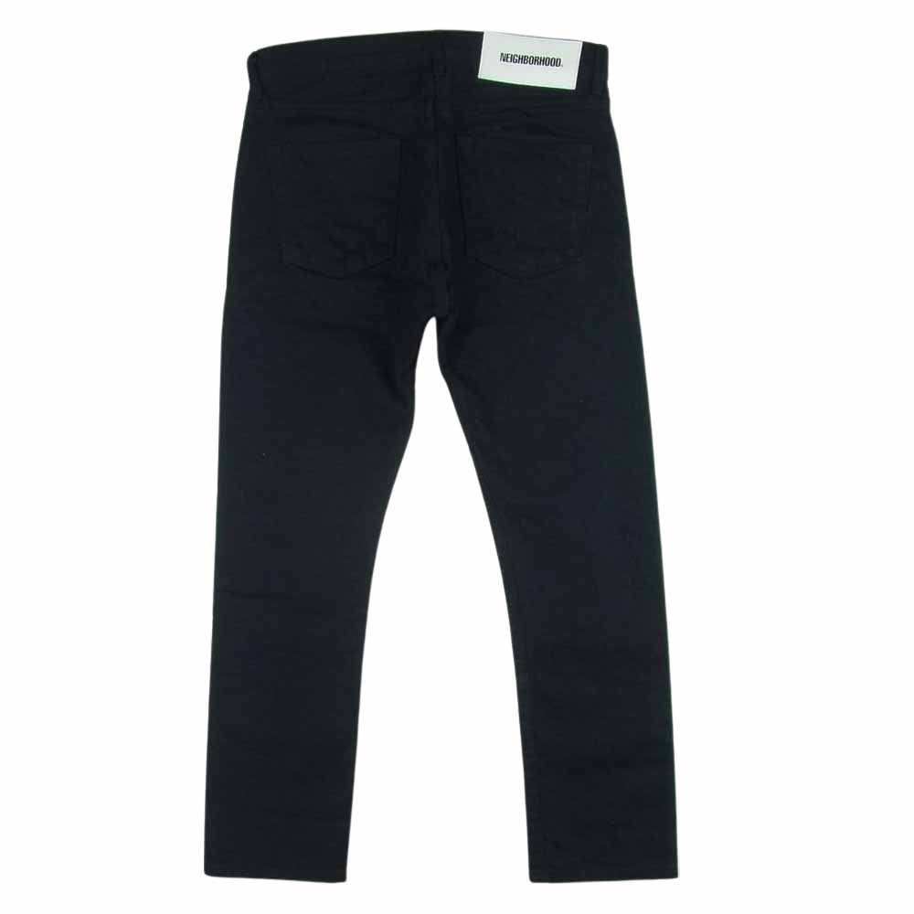 NEIGHBORHOOD ネイバーフッド 23SS 231SPNH-PTM01S SKINNY DENIM PANTS スキニー デニム パンツ 日本製 ブラック系 M【美品】【中古】