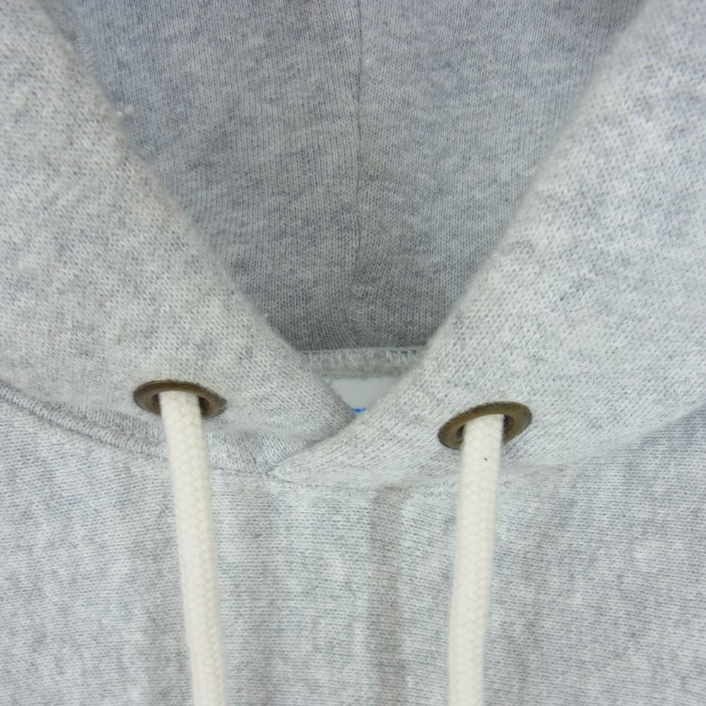 Champion チャンピオン 単色青タグ REVERSE WEAVE リバースウィーブ プルオーバー パーカー フーディ グレー系 L【中古】