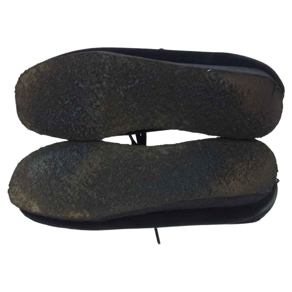 Clarks クラークス Wallabee ワラビー スエード シューズ スニーカー ブラック ブラック系 EU44【中古】