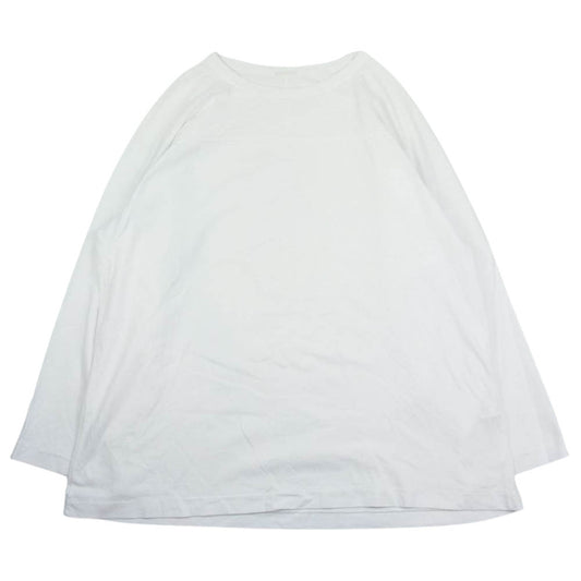 COMOLI コモリ 20AW S03-05003 フットボール 長袖 Tシャツ ホワイト サイズ3 ホワイト系 3【中古】