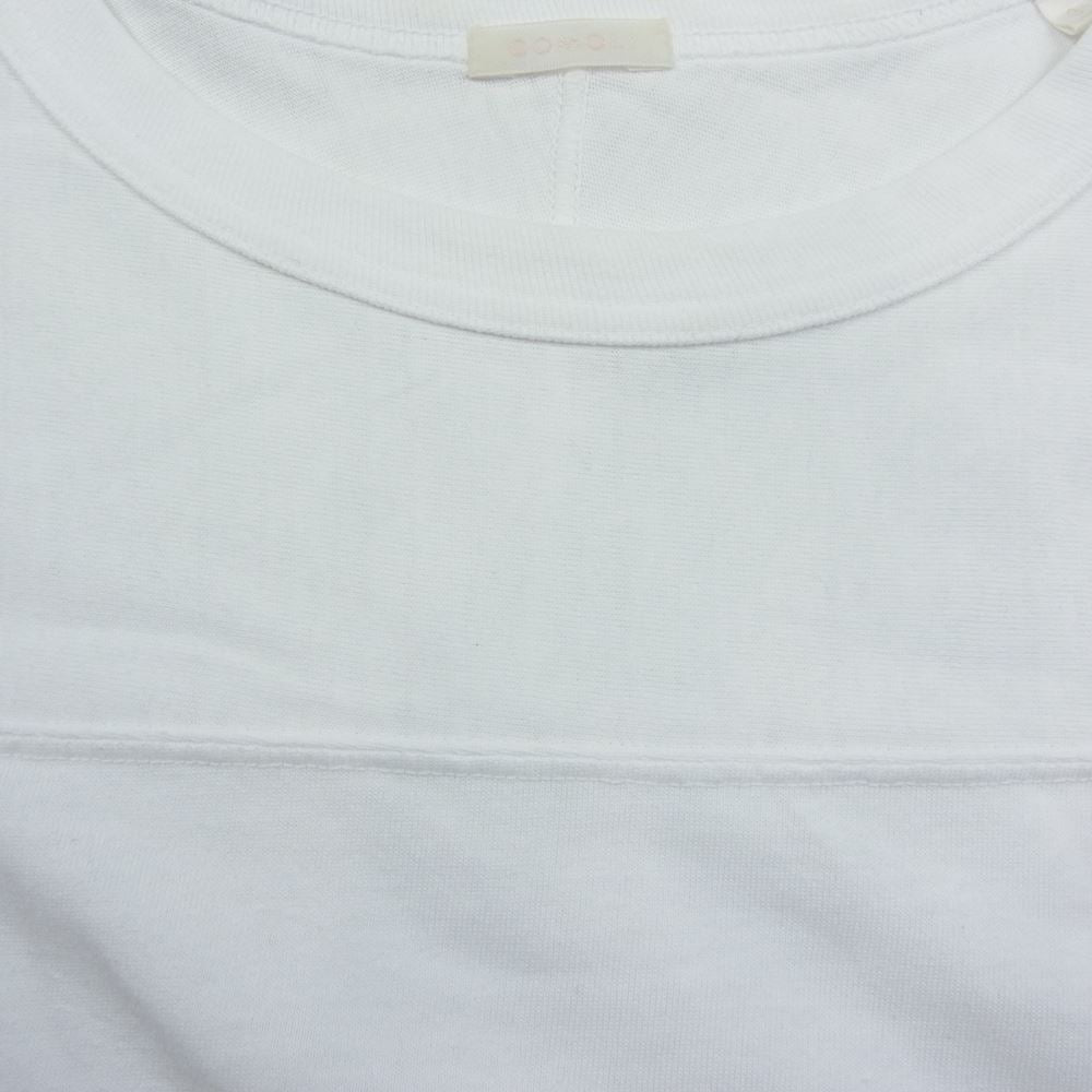 COMOLI コモリ 20AW S03-05003 フットボール 長袖 Tシャツ ホワイト サイズ3 ホワイト系 3【中古】