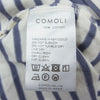 COMOLI コモリ 20SS R01-05017 ボーダー バスクシャツ ロングスリーブ ロンT 長袖 Tシャツ カットソー ホワイト系 パープル系 3【中古】